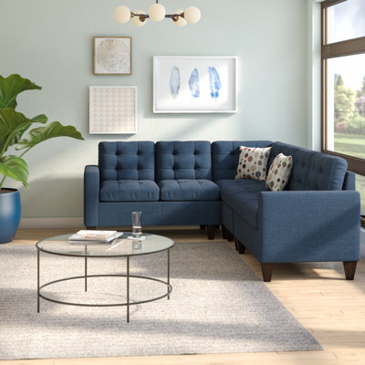 Bouldin Creek Upholstered L-Shaped Sectional Reversible