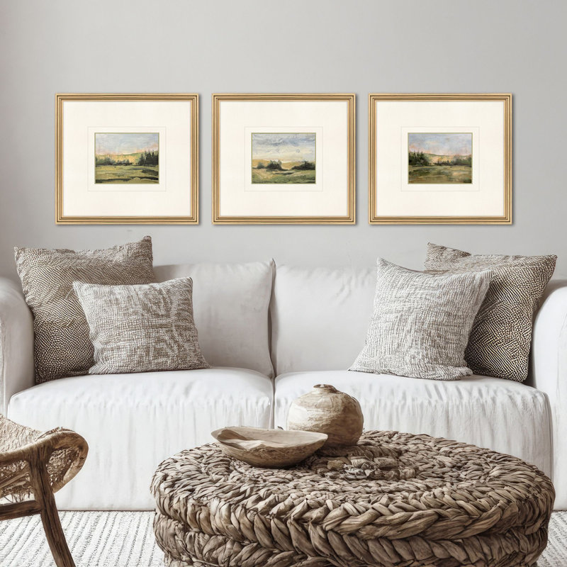 Verde Vista I Framed Art