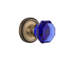 Classic Rosette with Waldorf Cobalt Door Knob-271102647-271105352-398515763