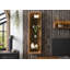 Wall Mounted Curio Cabinet with Lighting