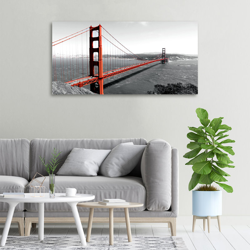 San Francisco Bridge - Wrapped Canvas Print