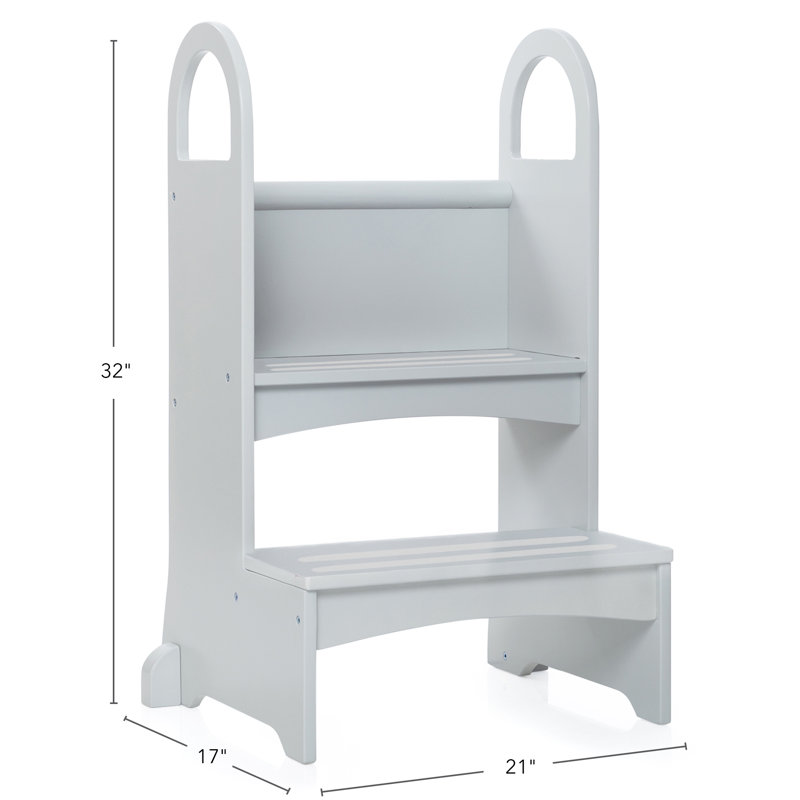 Escabeau domestique, Gris