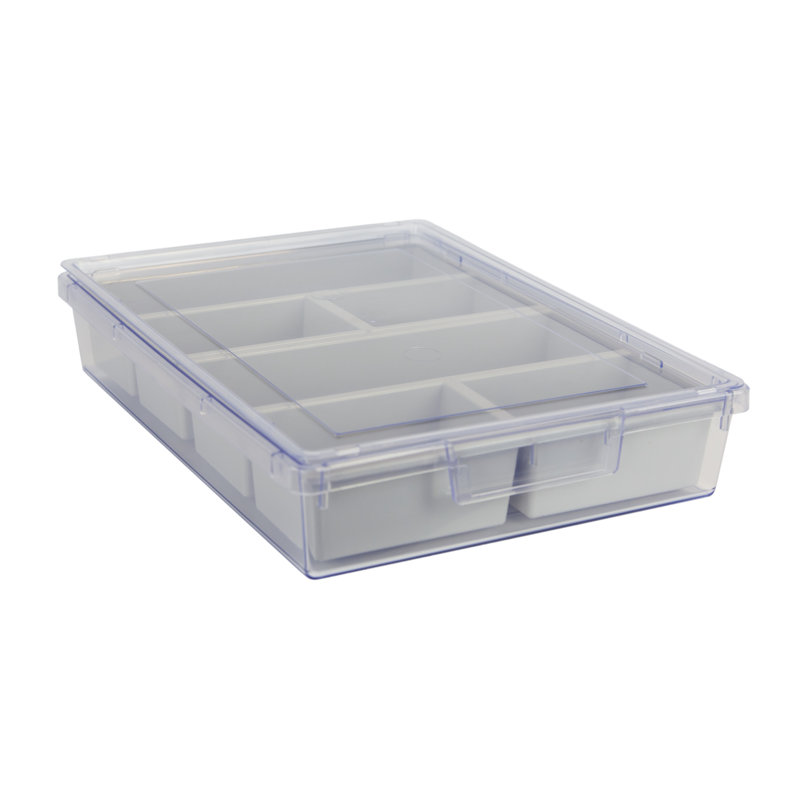 Rebrilliant Plastic Storage Tub & Tote, Crystal Clear