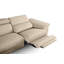 Olligs Genuine Leather Reclining Corner Sofa with Adjustable Headrests and Adjustable Armrest-1056476020-1056476025