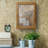 Acacia Wood Display Wall Case With Corkboard