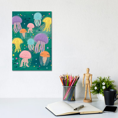 Coastal Nautical Under The Sea II by Lisa Whitebutton - Wrapped Canvas Gallery-Wrapped Canvas Giclée