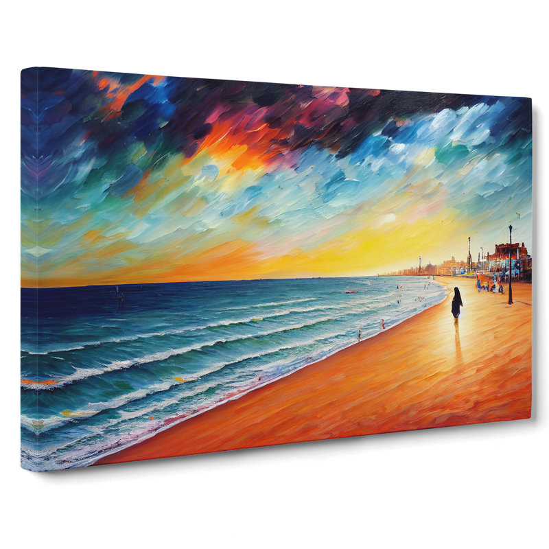Beach View Vol.4 - Wrapped Canvas, 50cm H x 76cm W x 3cm D