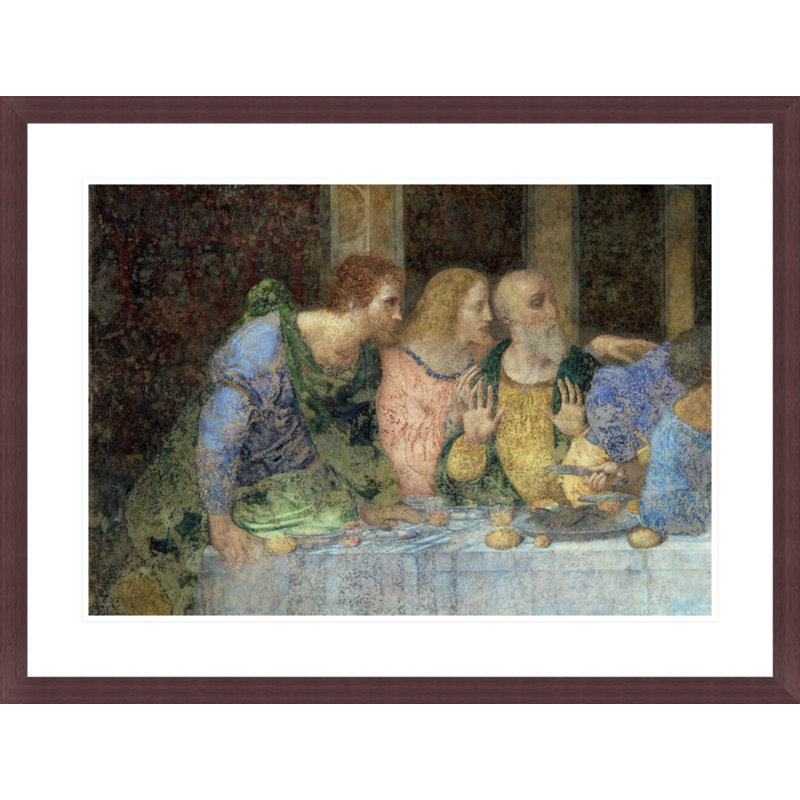 The Last Supper by Leonardo da Vinci -Framed Giclee Print, H 22,42 po x l 29,5 po
