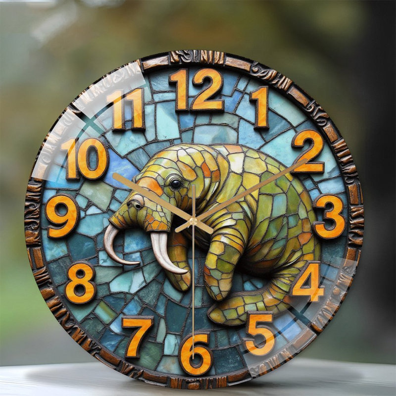 Horloge murale unique en son genre