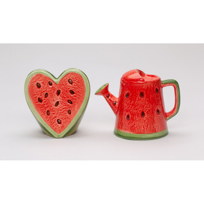 Melon d'eau et cœur de melon d'eau et poivre
