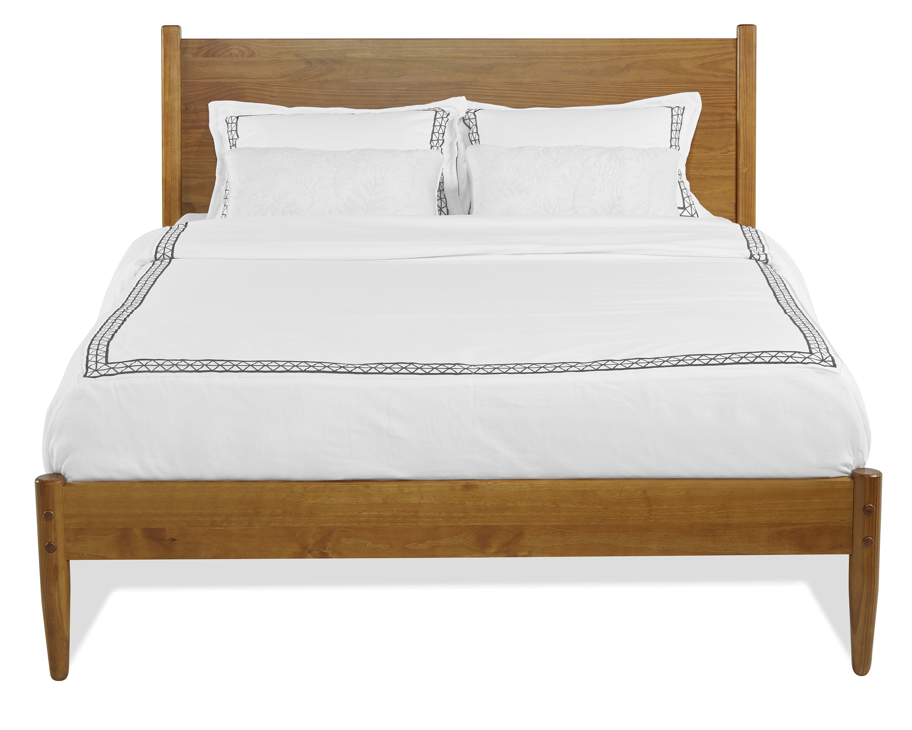 Ashlie Solid Wood Platform Bed