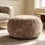 Pouf rond en flanelle de 150 cm, garni de mousse à mémoire de forme, confortable et idéal pour la chambre, le salon ou une chambre d'étudiant.