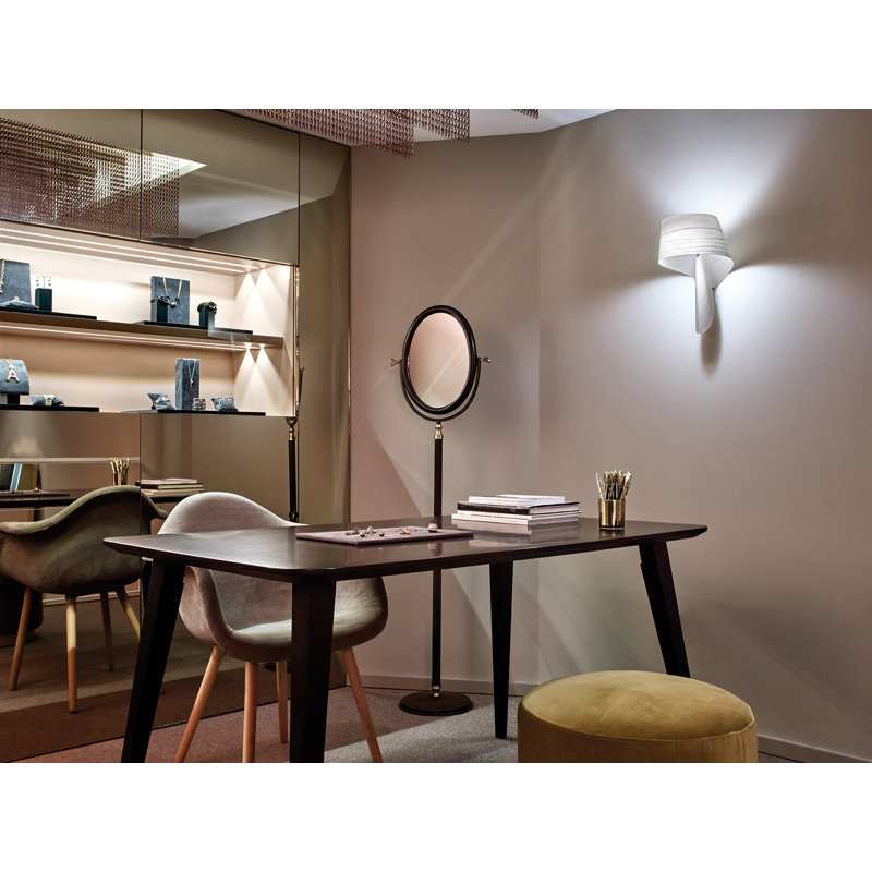 Air 1 - Light Flush Mounted Sconce, E26 Base, Gray
