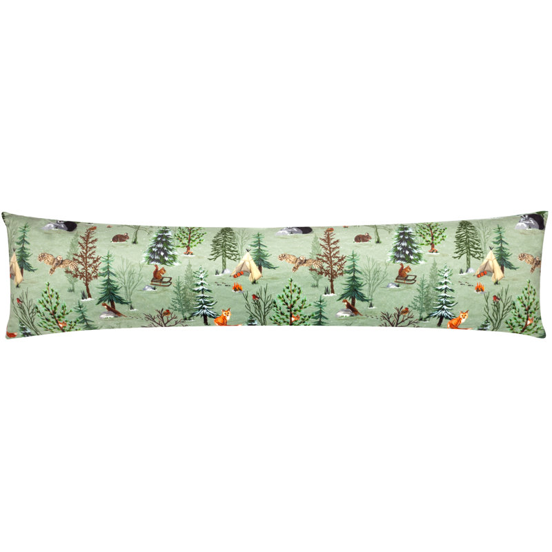 Lodge Wood Forest Polyester Draught