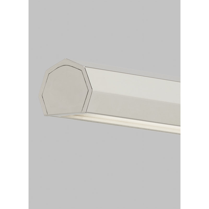 Plural Dimmable LED Wall Mounted Picture Light, Polished Nickel