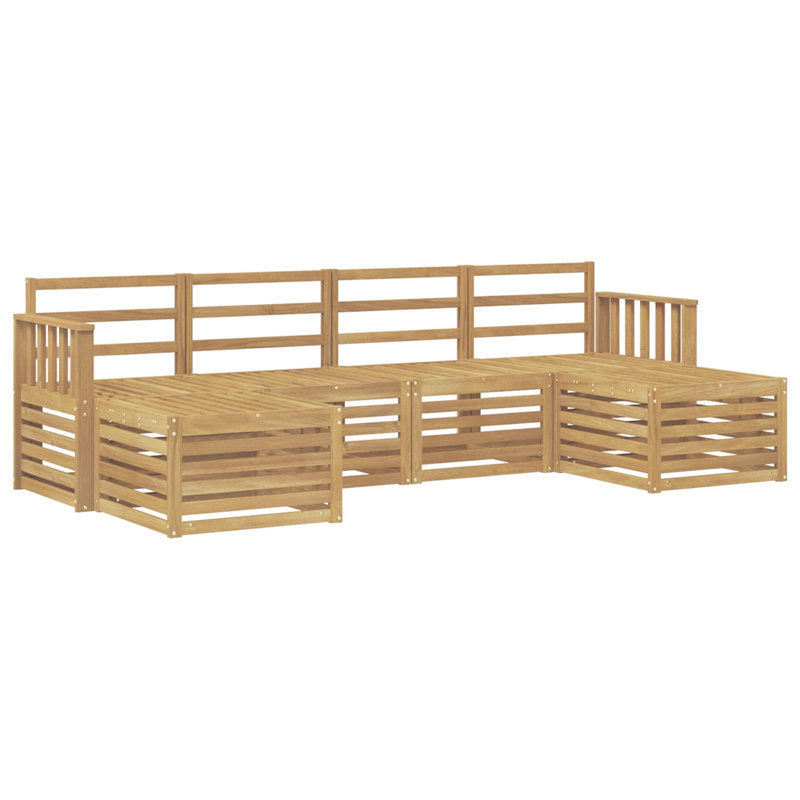 249cm Wide Patio Sectional Set