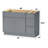 42'' Single Bathroom Vanity Base Only-96921362