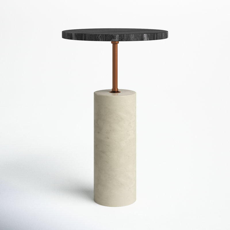 Pru Marble Top End Table
