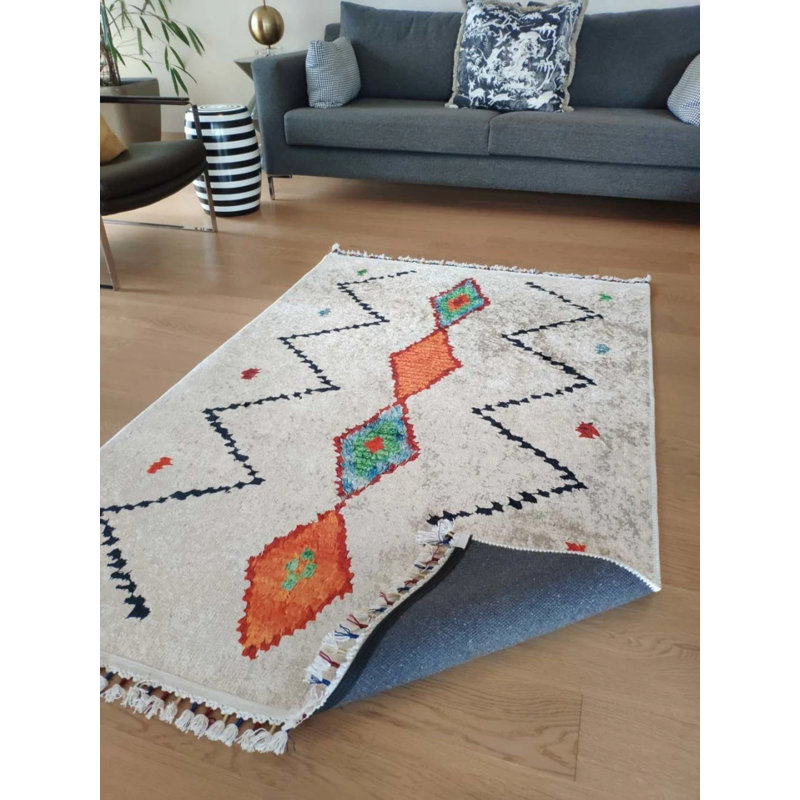 Tapis Toscana avec envers antidérapant, Rectangle 3 pi 11 po x 13 pi 1 po