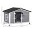 Solid Wood Dog House