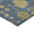 Machine Washable Indoor/Outdoor Xhevrie Navy Rug-1795639005