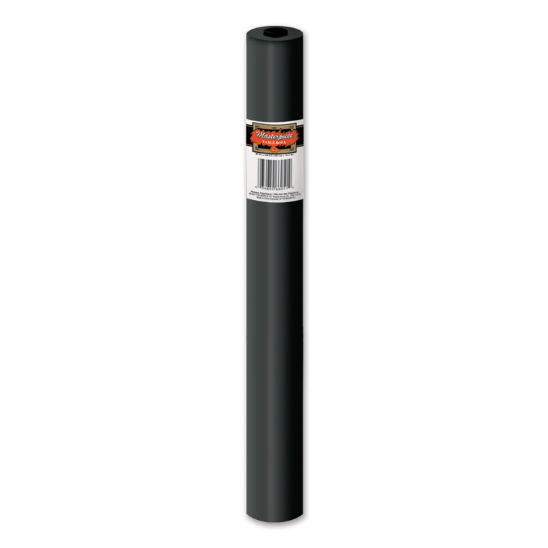 Rouleau de nappe en plastique jetable, Noir