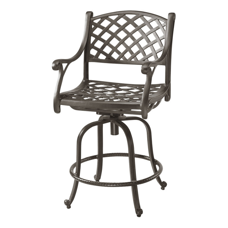 Columbia Swivel Balcony Stool - Welded, Shade, 29.5"