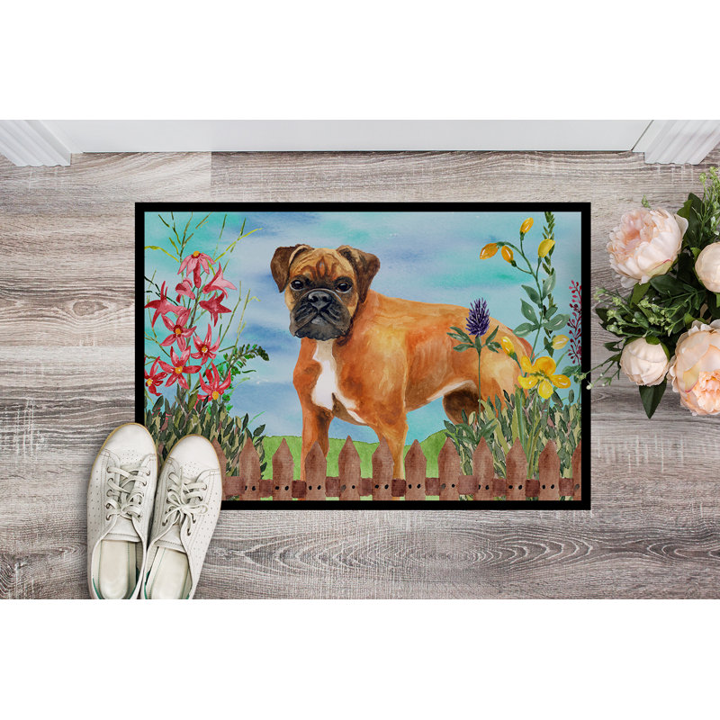Non-Slip Outdoor Doormat, Rectangle 1'6" x 2'3"