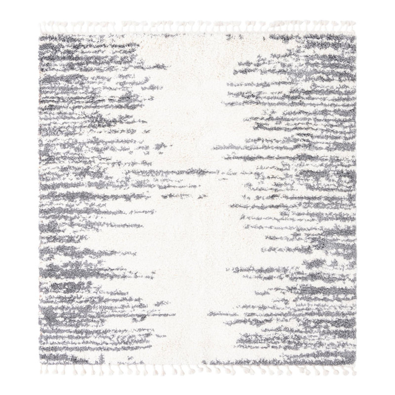 Knupp Abstract Indoor Rug, Square 7'10"