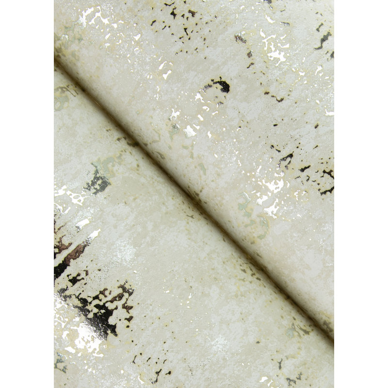 Rouleau de papier peint L 33 pi x l 21 po Millar, Argent