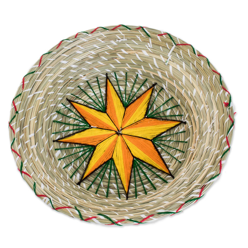 Fibre naturelle Friese en jaune / gris