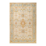 Classic One-of-a-Kind 6' 1" X 9' 1" Hand Knotted Area Rug