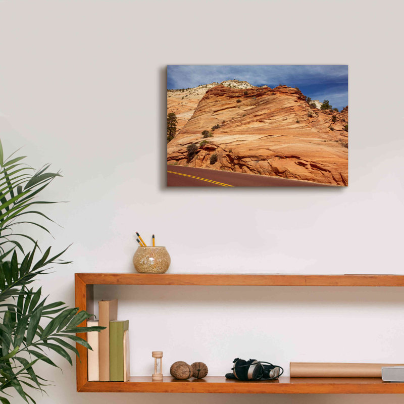 Utah 5 - Photographie sur toile tendue, H 12 po x l 18 po x P 0,75 po