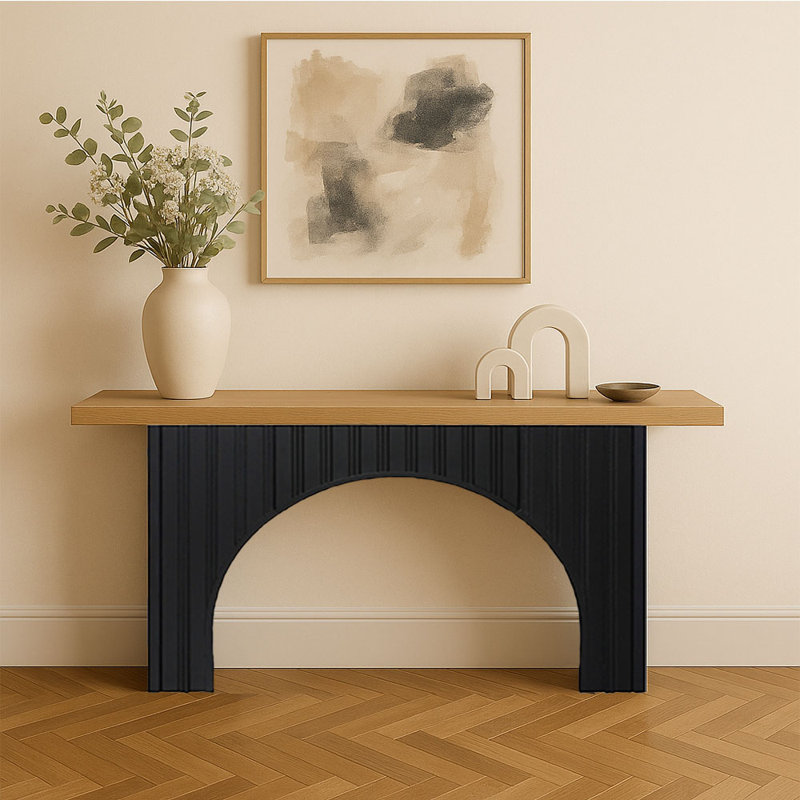 66" Modern Minimalist Console Table