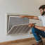 Filtre à air électrostatique en aluminium 16 x 25 x 1 MERV 8 Actual 15,5 x 24,65 x 0,82-112605360