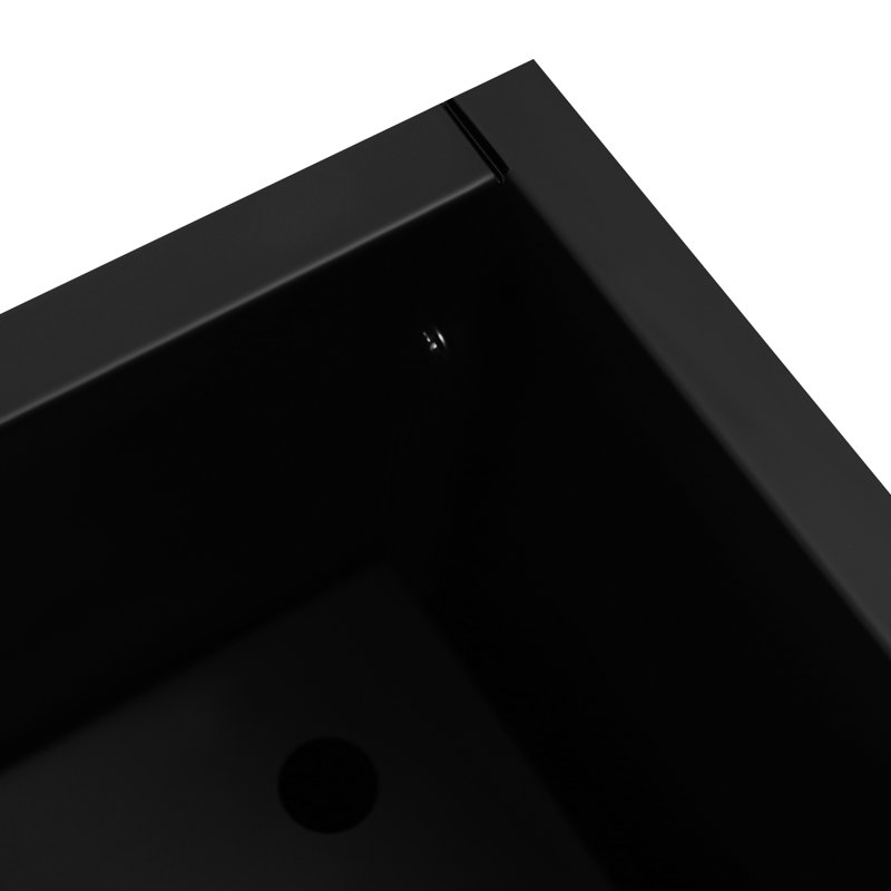 Support pour plante Borley, Noir