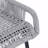 Set Of 2 Outdoor Patio Barstool, Light Gray Rope-2142923209