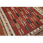 Tapis rouge Kilim 5 x 8