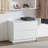 Devi White Wall Mounted Wood Closet System-1465805750
