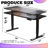 Height Adjustable Electric Standing Desk With Splice Board, 4 Memory Presets, Anti-Collision-1561511036