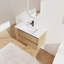 Meuble-lavabo mural 36 po avec lavabo en céramique