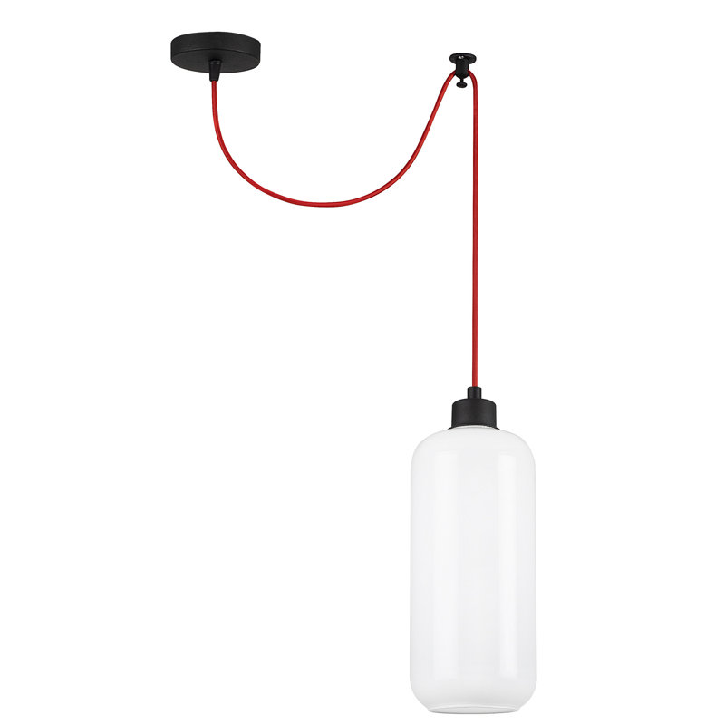 Luminaire suspendu cylindrique à 1 lumière Jak