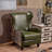Kalima Faux Leather Armchair