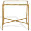 Isabellina Metal and Glass Accent Table-1731398742