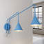 Nox Steel Flush Mounted Sconce-1191725397-1191725749-1191725755