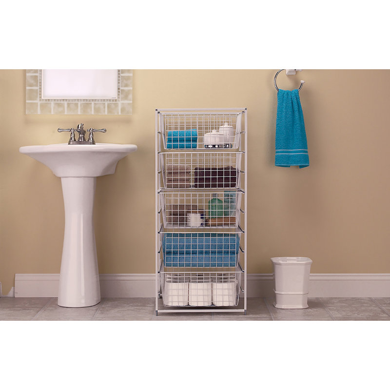 Commode de rangement à 5 tiroirs