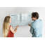 Pastel Meal Plan Magnetic Wall Mounted Dry Erase Board