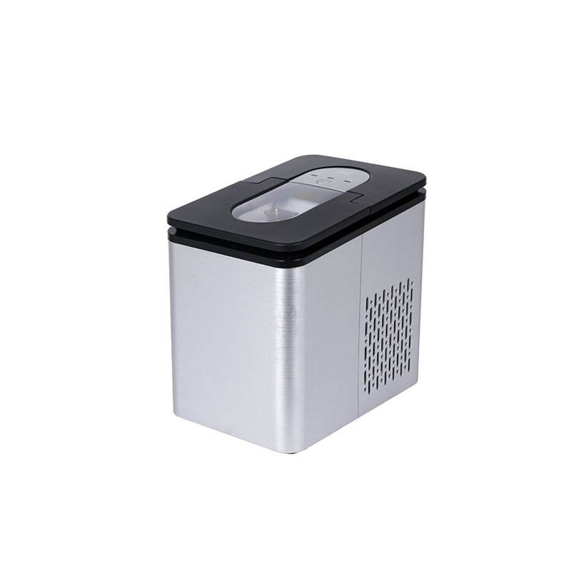 Symple Stuff Eshal Countertop Snow Cone Maker, Chrome