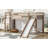 Auvil Twin Low Loft Bed with Slide, Ladder, and Safety Guardrails - Rubber Wood-115684386