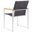 Ruairi Stacking Patio Dining Armchair with Cushion